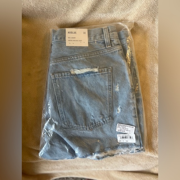 AGOLDE Dee Vintage High Rise Shorts Muse size 30 - Picture 4 of 10